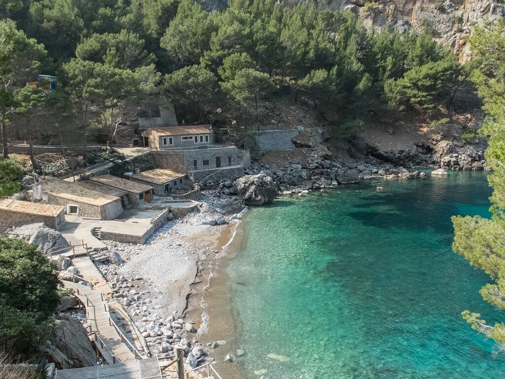 Sa calobra en barco