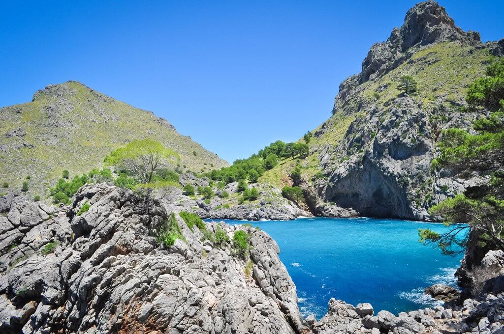 sa calobra en barco mallorca