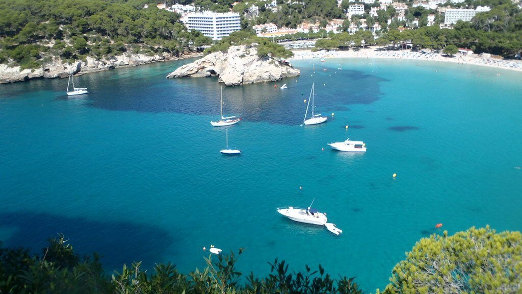 Excursión en barco por menorca