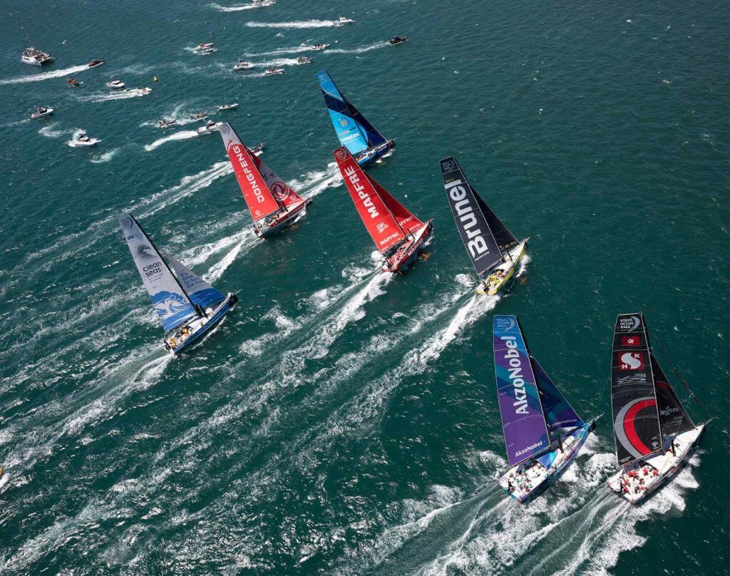 volvo ocean race - vuelta al mundo a vela