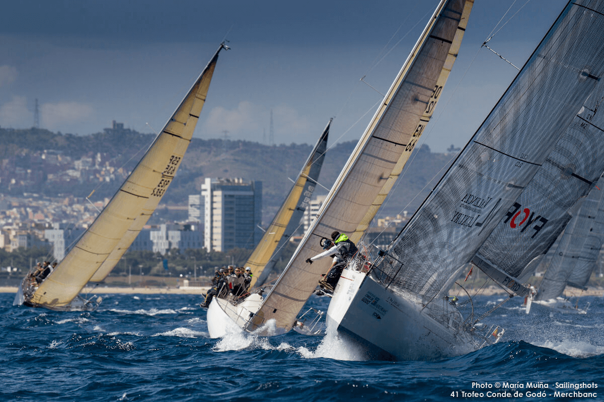 Régates des clubs de voile de Barcelone. BDA Sailing Club, club de voile à Barcelone