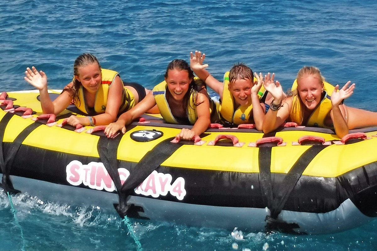 Sting ray in Barcelona, watersports and boat rentals with crew in Barcelona